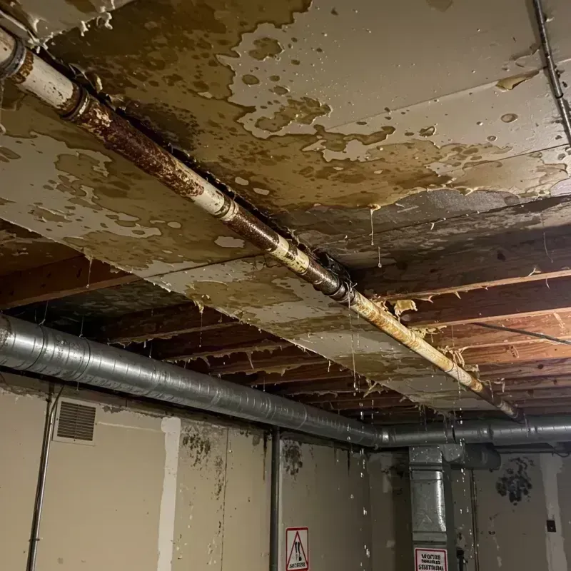 Ceiling Water Damage Repair in Plano, KY