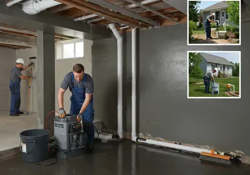 Basement Waterproofing and Flood Prevention process in Plano, KY